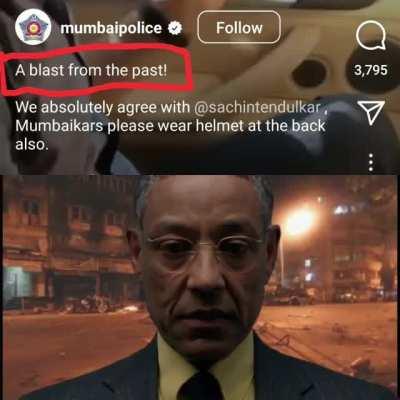 Poor choice of words by Mumbai Police