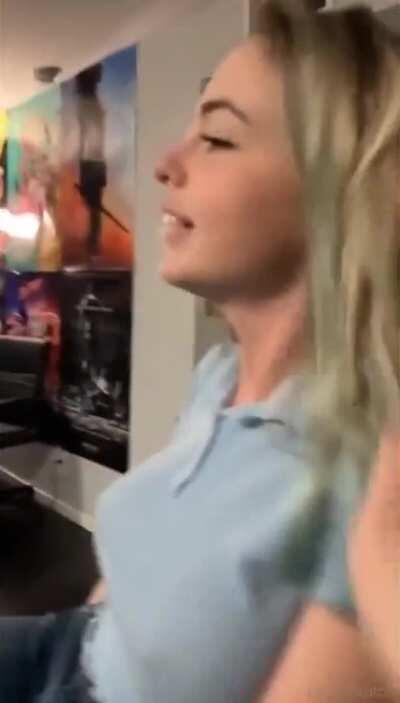 She fucking loves it