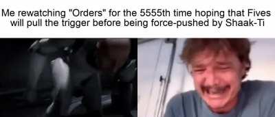 He was this close to providing peace and security for the galaxy.