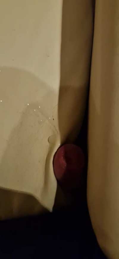 [21] Just a horny dude who humps a Leather Couch gap and cums