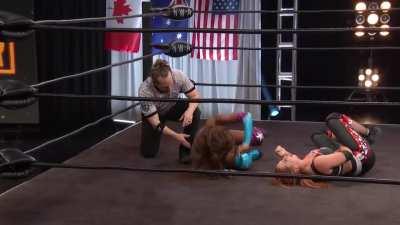 Missa Kate and Natalia Markova go for each other