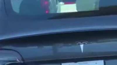 What do you mean it's a Tesla?