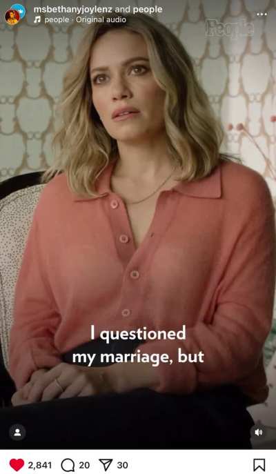 Bethany Joy Lenz (One Tree Hill Star) Discusses Being In A Cult