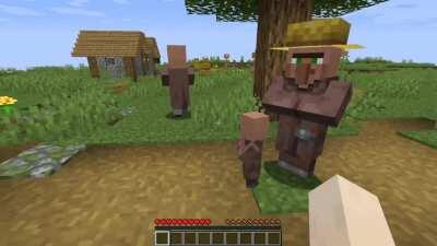 I gave Villagers some Wonder Apples