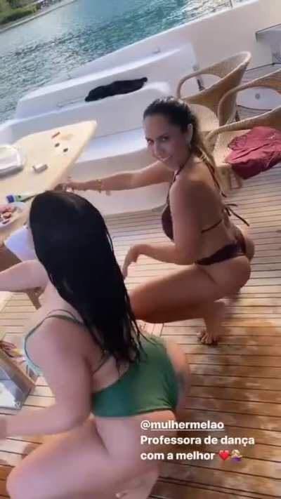 Luana Ramos e Mulher Melão