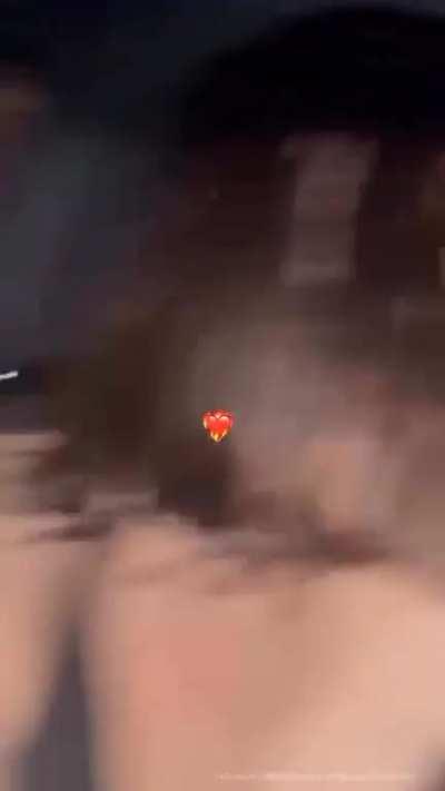 Having fun in the car after the MET Gala 2023