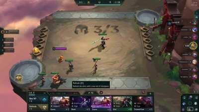 Chosen is balanced hehe (3* Garen round 1)