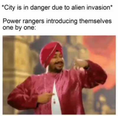 The villain just stood there, getting tunak tunak'd