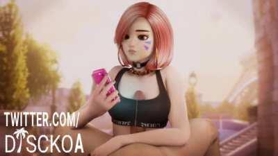 D.Va boobjob (Discko)