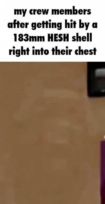 M56 crew members take them like a snack.