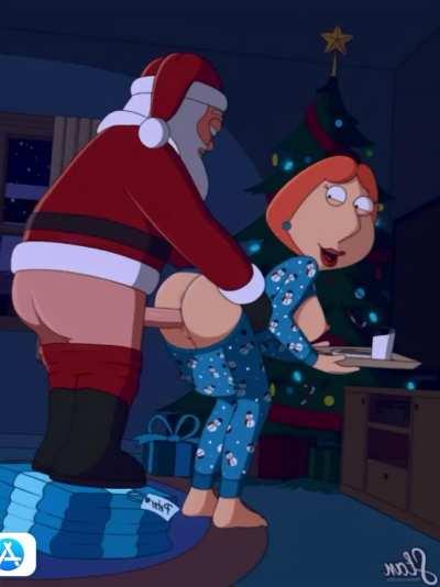 Lois gets Santa’s Cock for Christmas