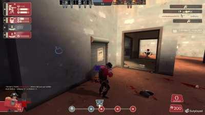 I Baited a scout with a method i call Boxbaiting