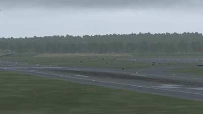 Ryanair landing at Gatwick ;)