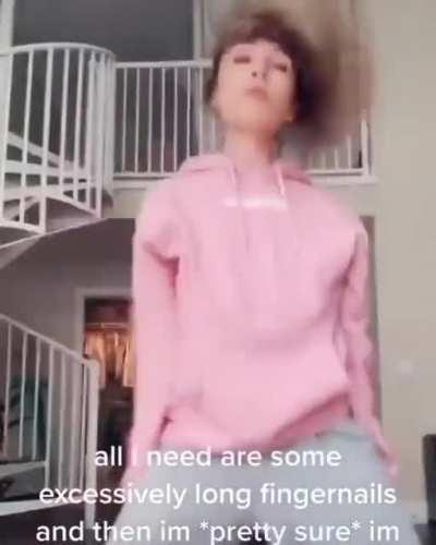 She’s on TikTok now