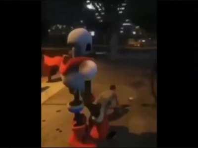 Papyrus when he’s mad: