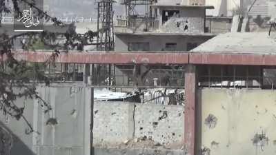 Syrian Civil War: If a truck with a mounted gun is a 