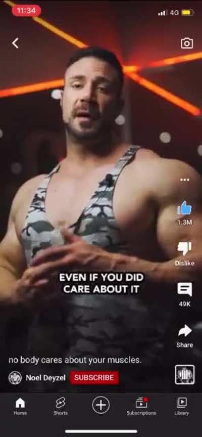 The Mountain arm chad