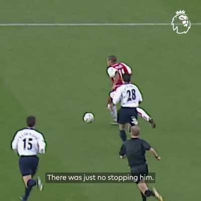 Thierry Henry's solo goal vs Spurs almost 20 years ago