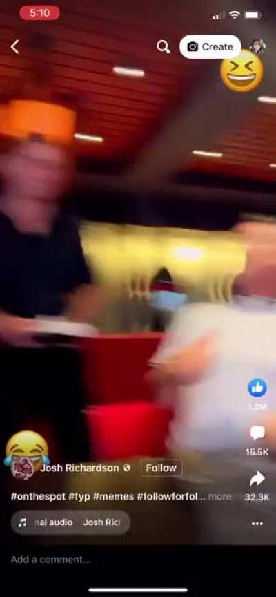 To disappear in shame