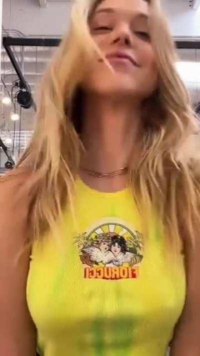 showing off that lustrous hair