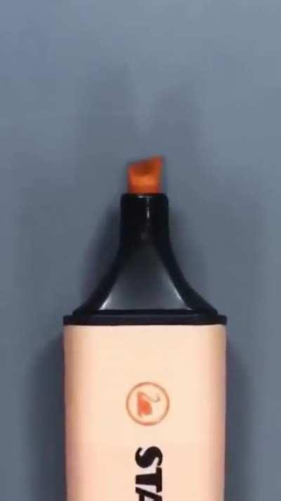 Zooming all the way in on these office supplies.