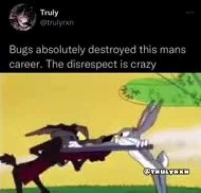 Bugs bunny is overpowered