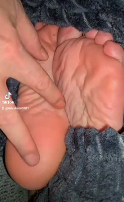 Do you like my sweaty soft soles ?