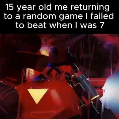 There is nothing like the feeling avenging your past self.