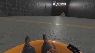 Just released a sliding pool tube with grips and a seat!