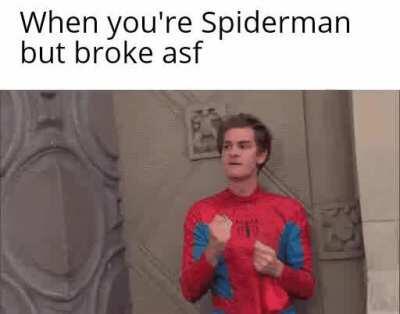 Poor spidey