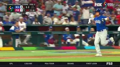 [Highlight] Elian Miranda ties it up for Nicaragua with a homer off Marcus Stroman