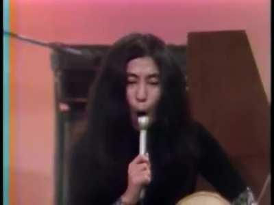 To sing with John Lennon and Chuck Berry