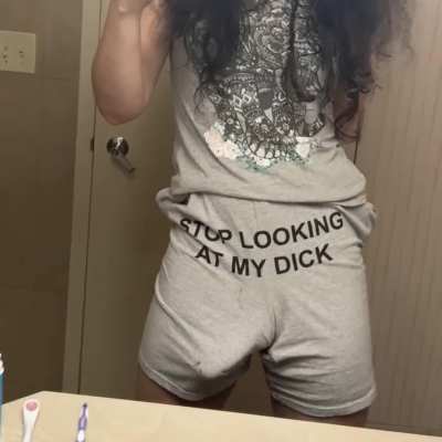 Dude come on, can't you read?? 🍆🤪🍒