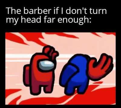 Speedrun hair cut (any %)