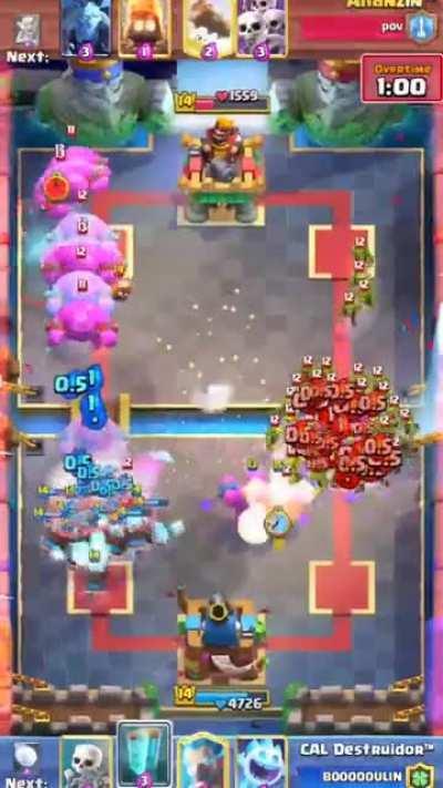 E Golem player meets another E Golem player...