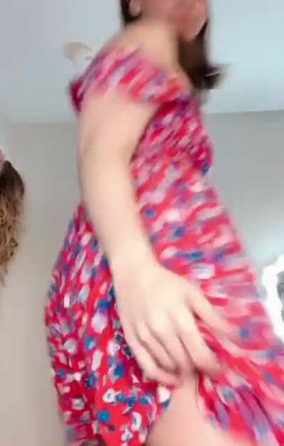 Like the view of my chubby butt from down there? :3