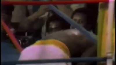 On this day in 1973 George Foreman demolished the previously undefeated Joe Frazier to become the heavyweight champion of the world.