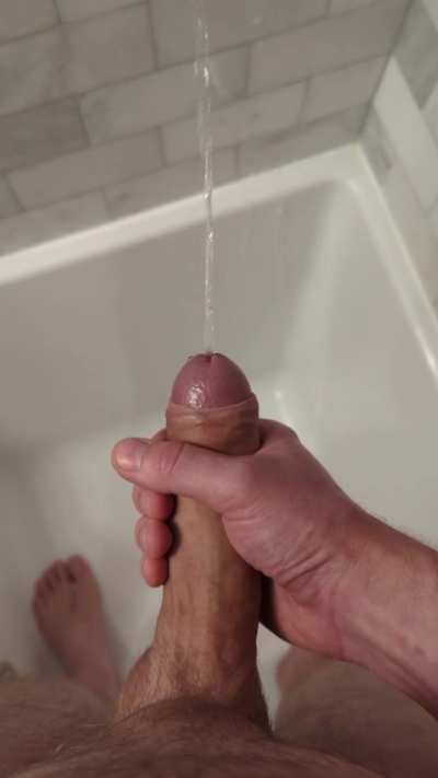 Pissing together is always more fun