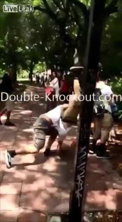 Always fight on grass