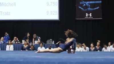 This killer gymnastics floor routine by Katelyn Ohashi is so wild I can’t stop rewatching it and grinning from ear to ear.