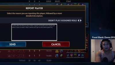 How it Feels to report someone