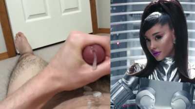 Ariana Grande gets all my cum!