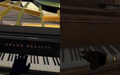 Half Life Alyx Piano - Mad World - Duet with Grand Reality