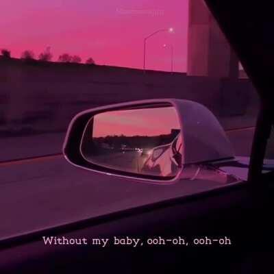 Driving while listening to Nothing Compares 💗☁️