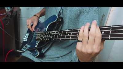 After 2 years I played the song that got me to pick up the bass