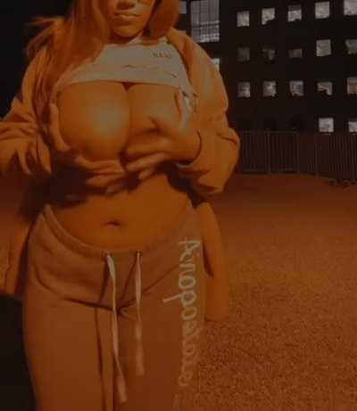 Are my stacked boobs your type?