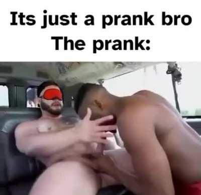 Corked prank