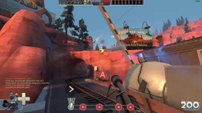 The unfortunate half of pyro dodgeball