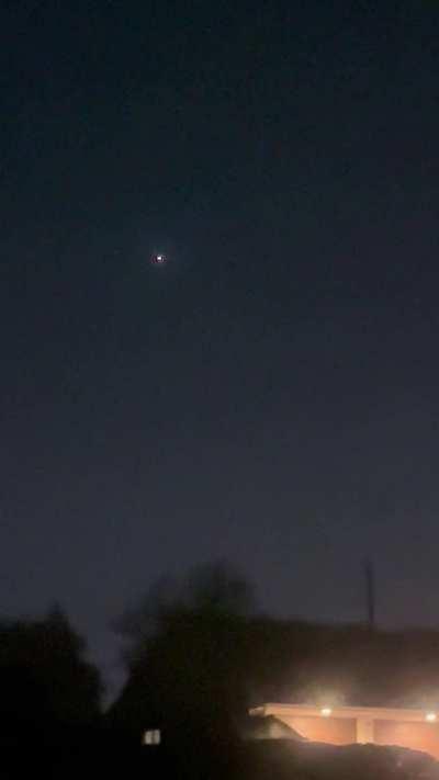 Saw this today in Pennsylvania. About 10 seconds after this it disappeared 