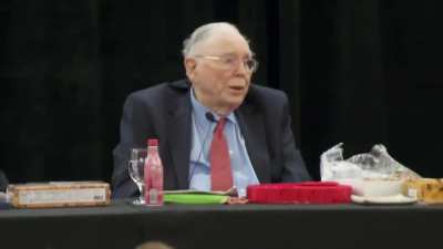 Charlie Munger: 